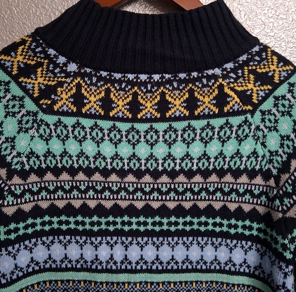 New York & Co. Patterned Sweater With A Mock Neckĺ - Picture 7 of 11